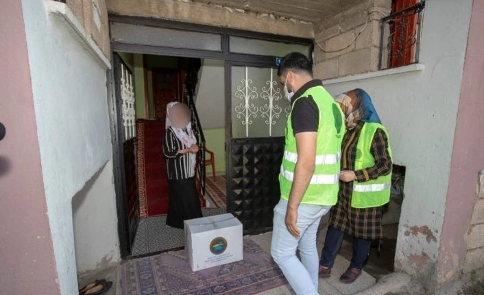 İpekyolu Belediyesinden sosyal yardım