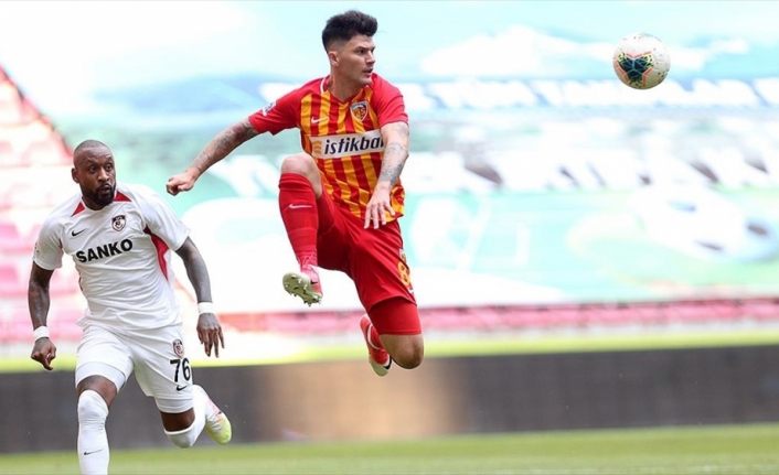 Kayserispor 1 puanı uzatmada aldı