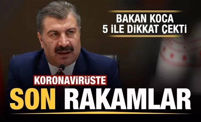 Sağlık Bakanlığı: Türkiye'de koronavirüs nedeniyle can kaybı 5.260'a yükseldi 07 Temmuz 2020
