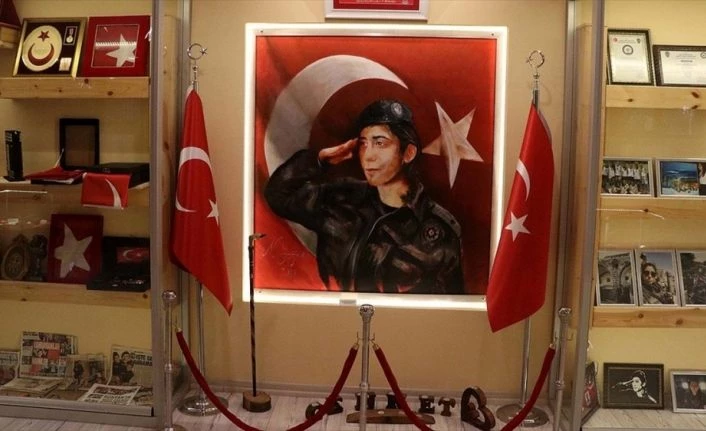 Şehit kızlarının eşyaları 