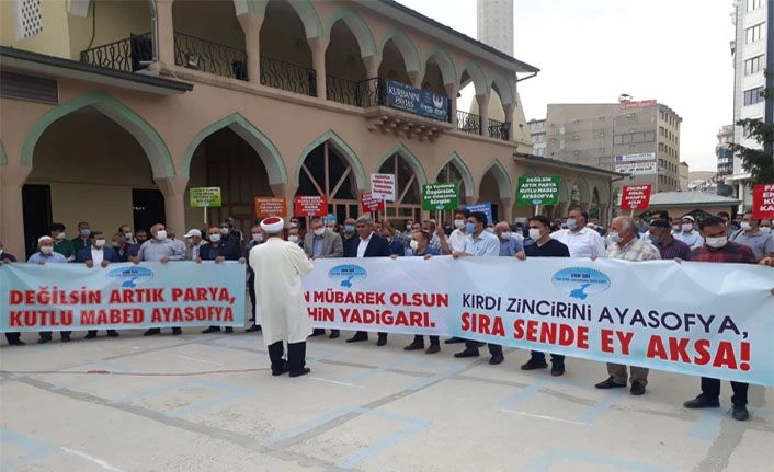 Siyasi Parti İl Başkanları ve STK temsilcilerinden Ayasofya açıklaması