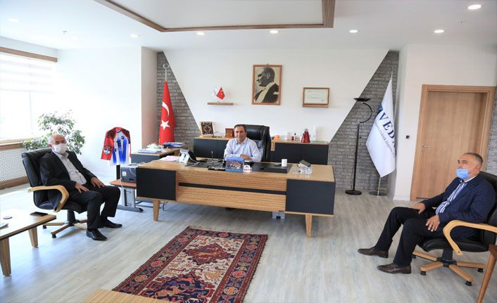 Tuşba Belediye Başkanı Akman VEDAŞ Müdürü Okuducu’yu ziyaret etti