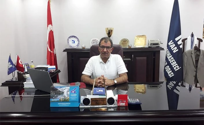 Van SMMMO Başkanı İbrahim Şahin; Pandemi 4-5 yıl geriye götürdü