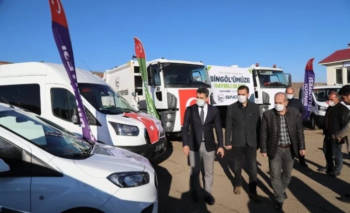 Bingöl Belediyesi araç filosunu güçlendirdi