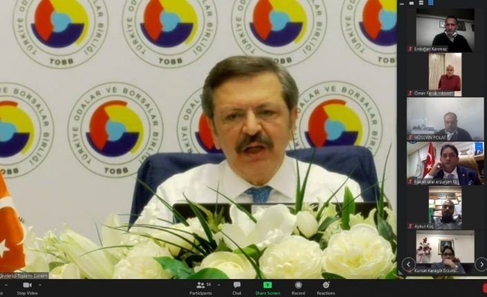 "Erzurum İş Dünyası Müşterek İstişare Toplantısı" TOBB Başkanı Hisarcıklıoğlu’nun katılımıyla gerçekleştirildi