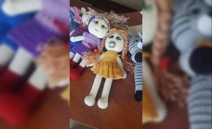 Örgü kursları kadınların geçim kaynağı oldu