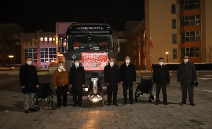 Almanya’dan Erzincan’a yardım köprüsü