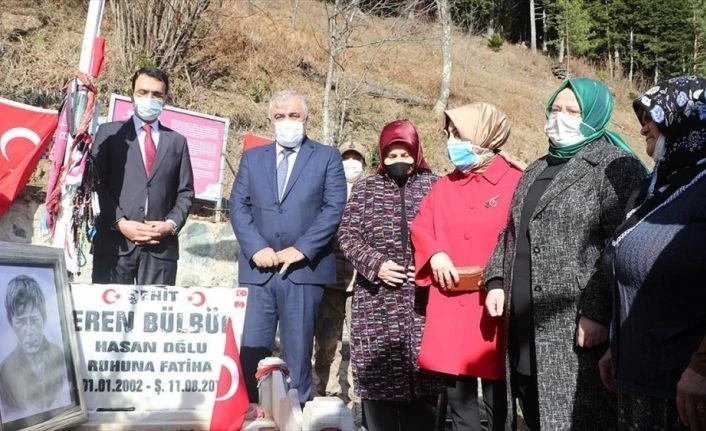 Bakan Zehra Zümrüt Selçuk şehit Eren Bülbül