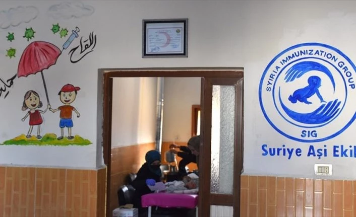 Barış Pınarı Harekatı bölgesinde çocuk felcine karşı 2. aşı kampanyası başlatıldı