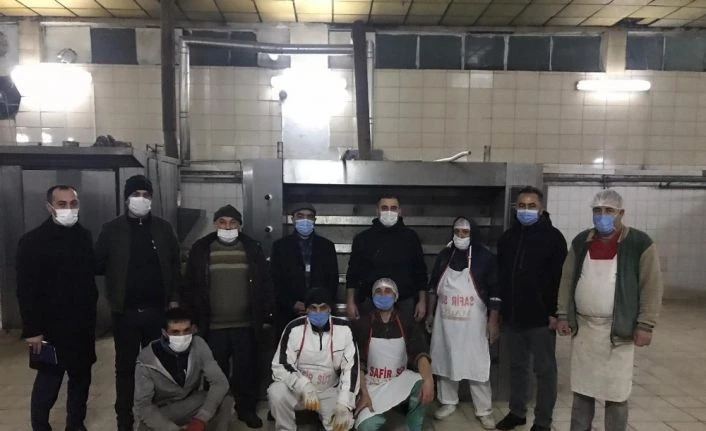 Belediye Başkan Yardımcısı Aydemir Halk Ekmek Fabrikası’nı inceledi