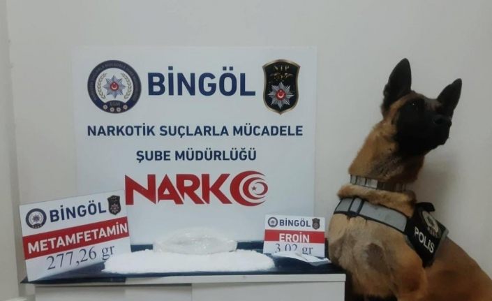 Bingöl’de kasık arasına gizlediği uyuşturucuyla yakalandı