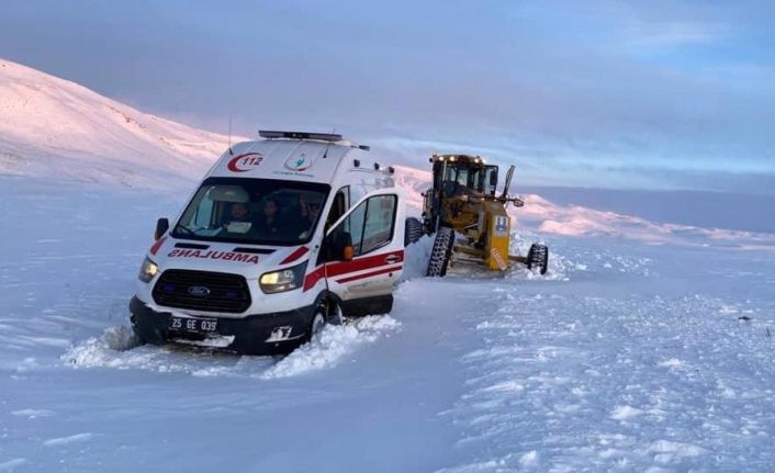 Büyükşehir’in kar timleri kırsalda da iş başında