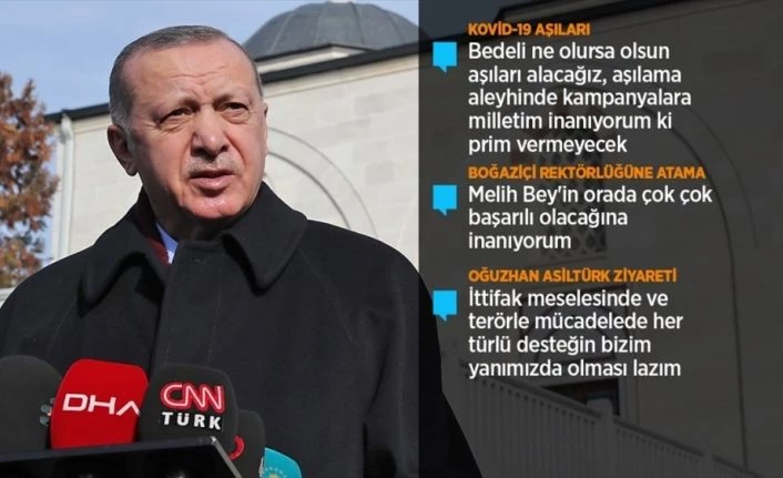 Cumhurbaşkanı Erdoğan: Amerika lafa geldiğinde demokrasinin beşiği. Bu süreç tüm insanlığı şok etmiştir