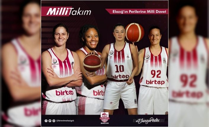 Elazığ İl Özel İdare’den 4 basketbolcuya milli davet