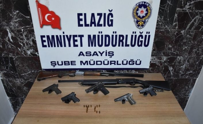 Elazığ’da asayiş uygulamaları: 7 tutuklama