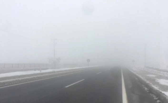 Güroymak’ta yoğun sis
