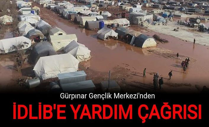 Gürpınar Gençlik Merkezi'nden İdlib'e yardım çağrısı