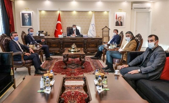 HÜDA PAR Van İl Başkanlığı’ndan Vali Bilmez'e ziyaret
