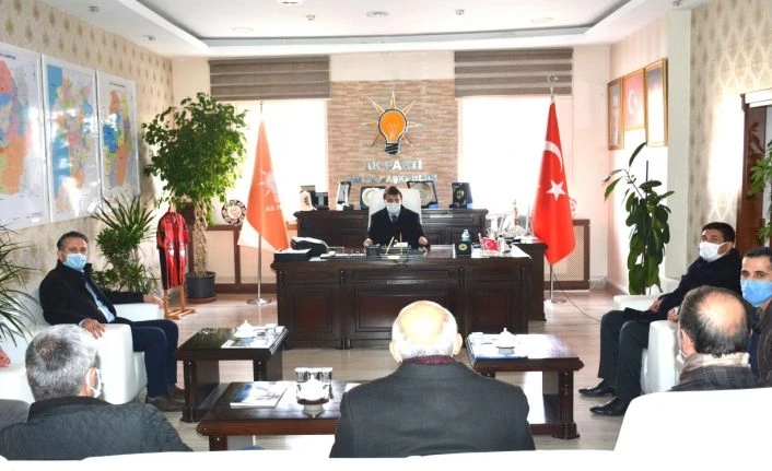 Hüdapar İl Başkanlığından AK Parti iade-i ziyaret