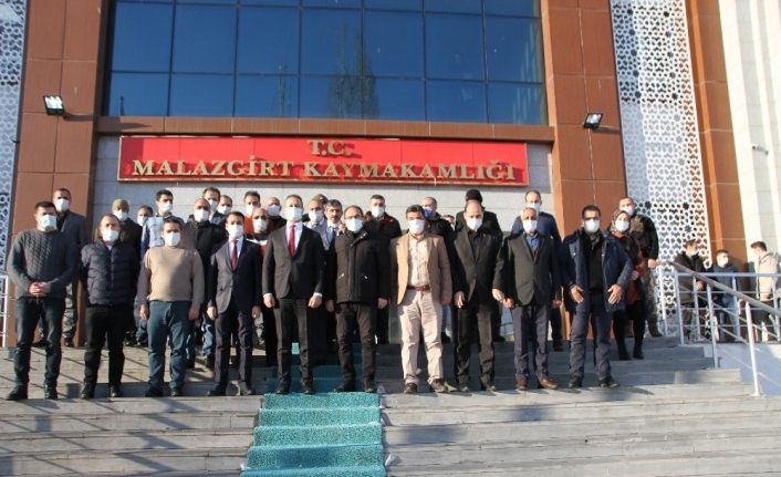 Kaymakam Yalçın’dan veda ziyaretleri