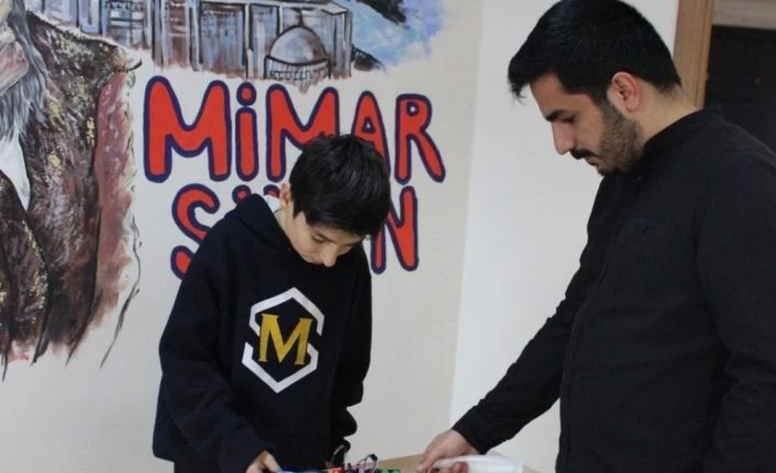 Özel Mimar Sinan Meslek Lısesi öğrencilerinden yeni buluş