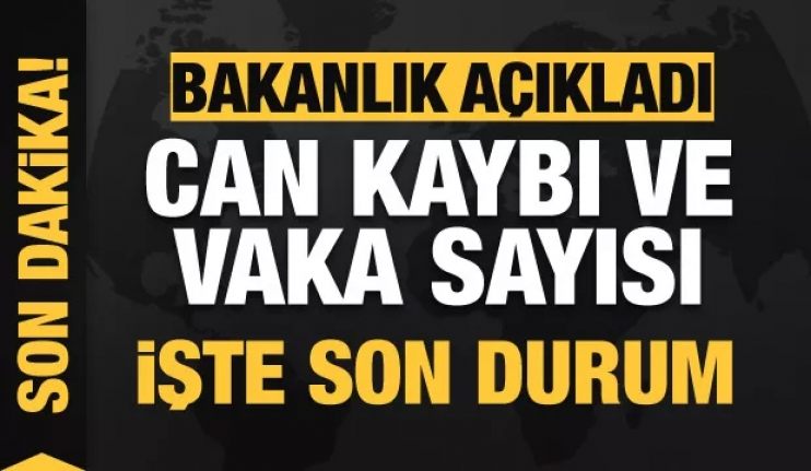 Sağlık Bakanlığı: Türkiye'de koronavirüs nedeniyle can kaybı 22,450’ye yükseldi 08 Ocak 2021