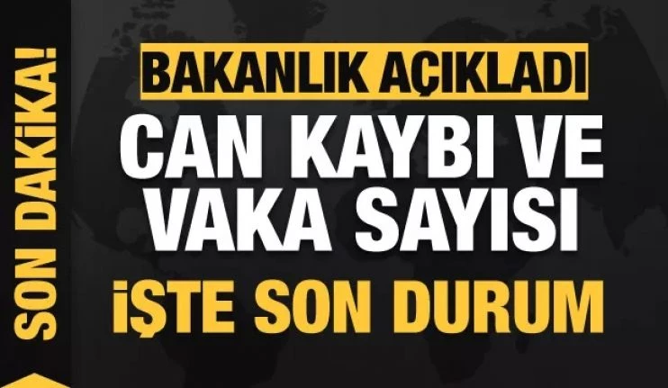 Sağlık Bakanlığı: Türkiye'de koronavirüs nedeniyle can kaybı 22,450’ye yükseldi 08 Ocak 2021