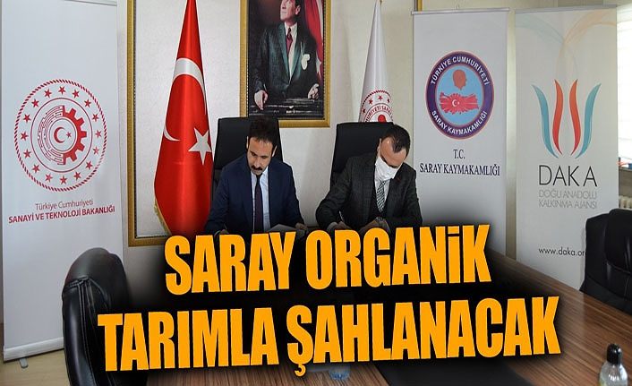 Saray ilçesi organik tarımla şahlanacak