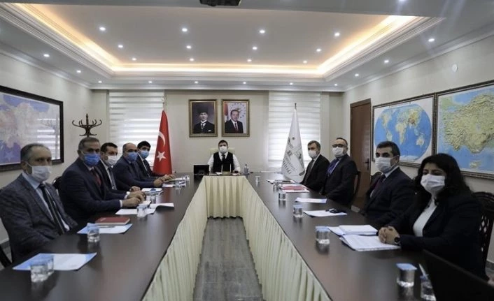 Vali Sarıibrahim Başkanlığında KÜSİ toplantısı gerçekleştirildi