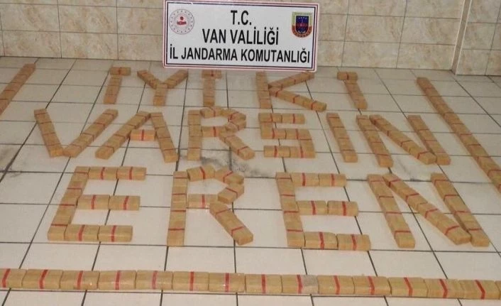 Van’da 101 kilo eroin ele geçirildi