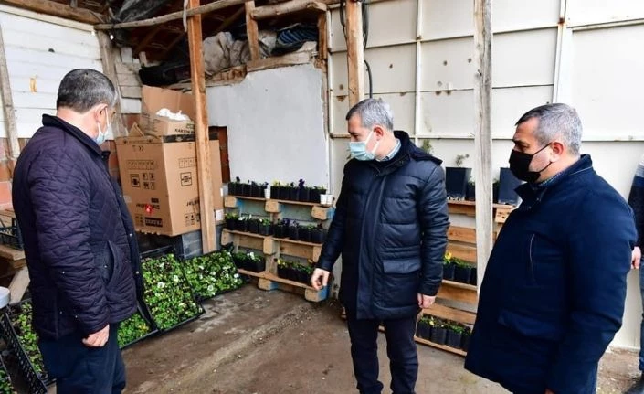 Yeşilyurt’te 2021 yılında 200 bin sebze ve meyve fidanı dağıtılacak