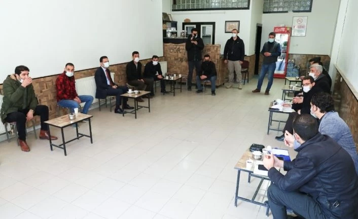 Başkan Vekili Aslan’ın esnaf buluşmalarını sürdürüyor