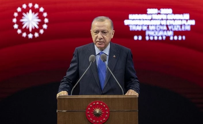 Cumhurbaşkanı Erdoğan: İstisnasız herkesin trafik güvenliği hususundaki çalışmalara destek vermesi şarttır