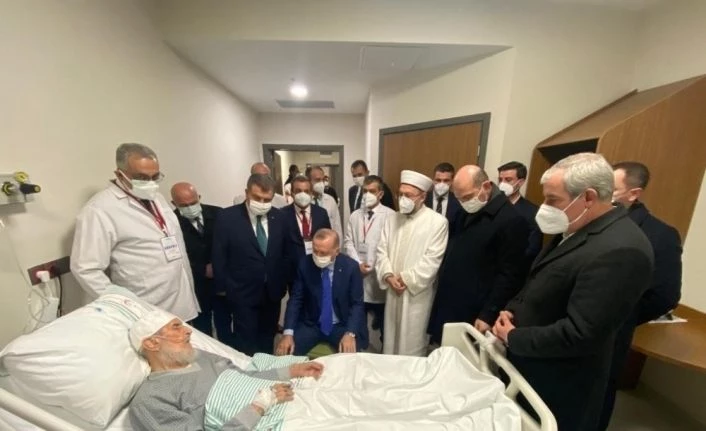 Cumhurbaşkanı Erdoğan’ın ziyaret ettiği kanaat önderi Hafız Abdullah Nazırlı hayatını kaybetti