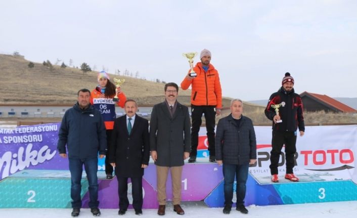 Erzurum’da düzenlenen Biatlon Türkiye Şampiyonası sona erdi