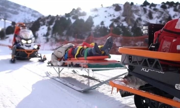 Kayak tutkunlarının huzur ve güvenliği Mehmetçik’e emanet