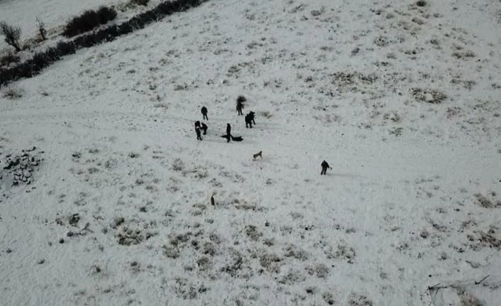 Kısıtlamada domuz avlayan 3 şahıs drone ile tespit edildi, 9 bin 450 TL ceza kesildi