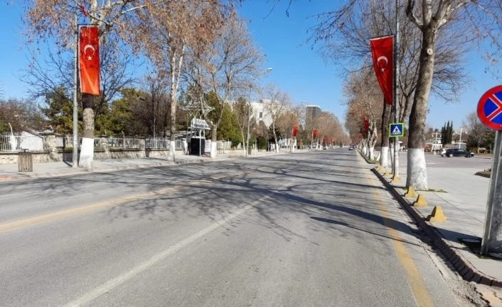 Malatya sokağa çıkma kısıtlamasına uyuyor