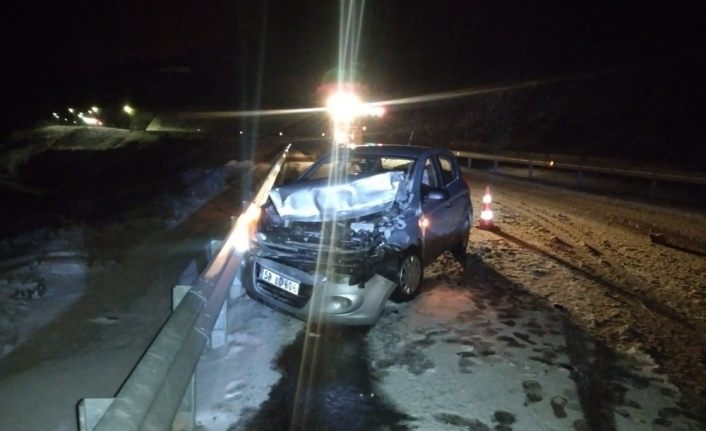 Malatya’da kar yağışı kazalara neden oldu
