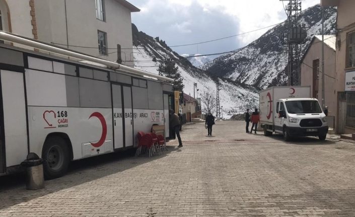 Tunceli Pülümür’den kan bağışı kampanyasına destek