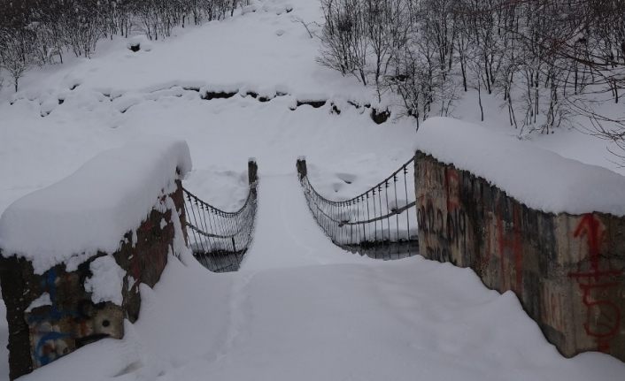 Tunceli’de evlerin bile kara gömüldüğü ilçede yaşam