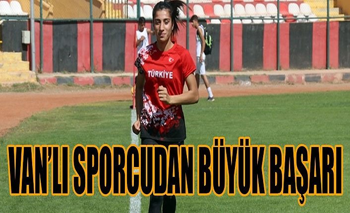 Van’lı sporcudan büyük başarı