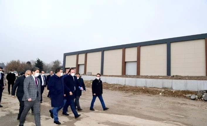 Yeni kongre ve fuar merkezinde sona gelindi