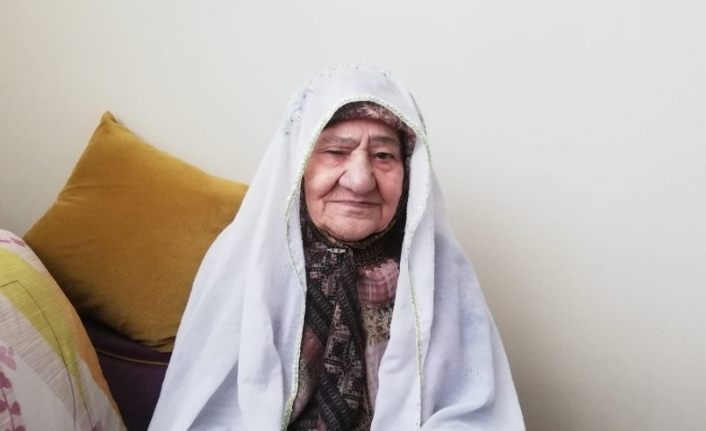 90 yaşındaki Hatice ninenin Erdoğan sevgisi