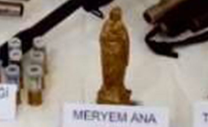 Ardahan’da "Meryem Ana" ve "Artemis" heykelleri ele geçirildi