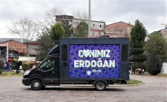 Battalgazi’den New York’a “Canımız Erdoğan”lı cevap