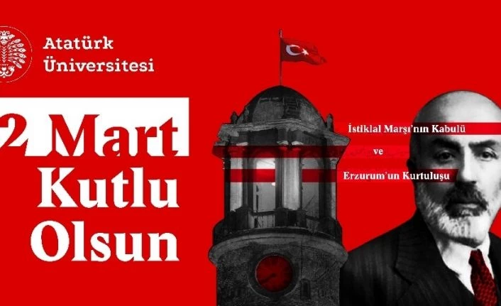 Çomaklı: “Erzurum’un Düşman İşgalinden Kurtuluşu ve İstiklal Marşının kabulü kutlu olsun”