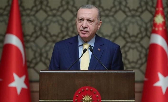Cumhurbaşkanı Erdoğan: Kadına yönelik her türlü fiziki ve ruhsal şiddeti en sert şekilde kınıyorum