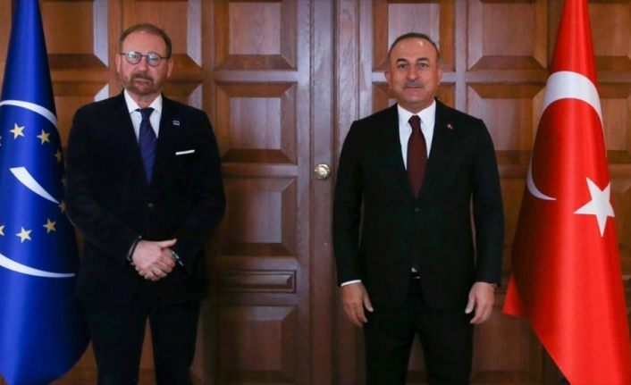 Dışişleri Bakanı Çavuşoğlu, Avrupa Konseyi Parlamenter Meclisi Başkanı Daems ile görüştü