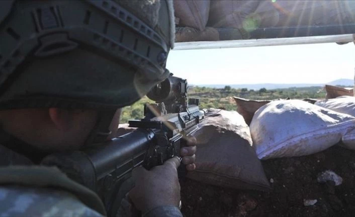 Fırat Kalkanı bölgesine sızma girişiminde bulunan 5 PKK/YPG